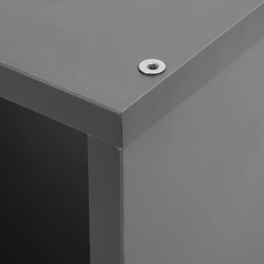 Стеллаж Spaceo KUB 1 секция 18x36.1x31.7 см ЛДСП цвет графит 82731869 STLM-2022240  - Вид №5