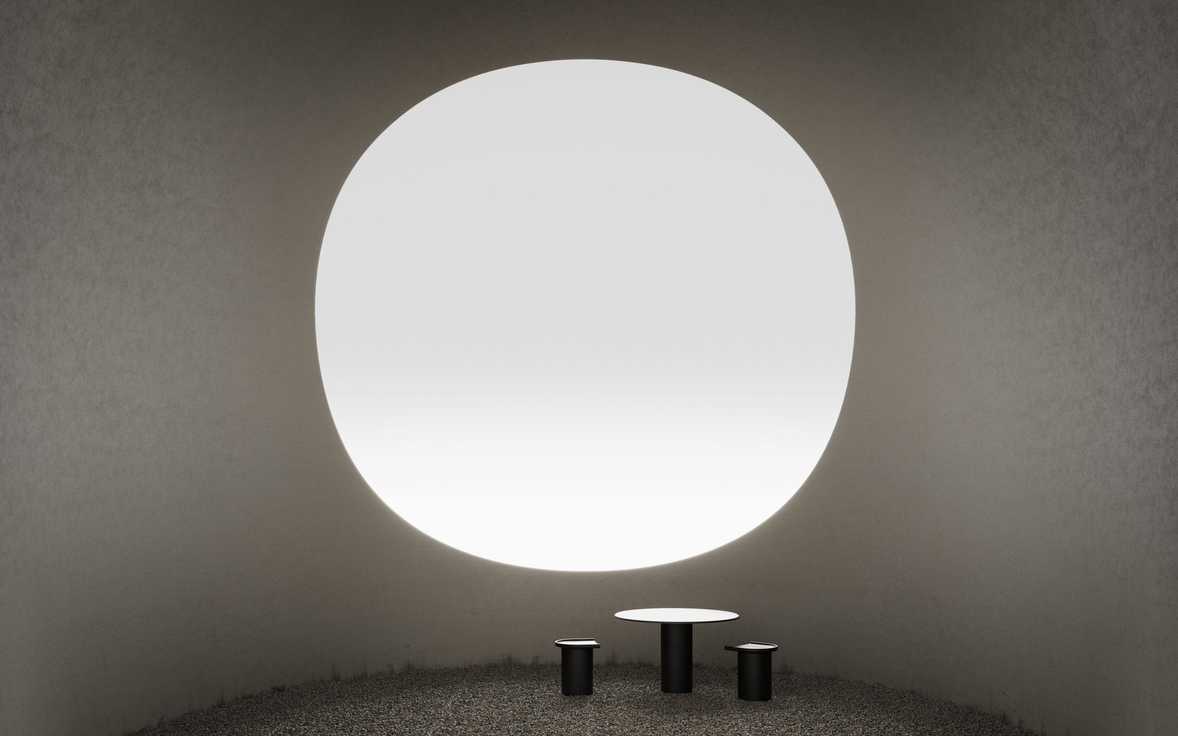 Круглый бетонный стол PULKRA несколько ARCH-00036105 - Вид №10