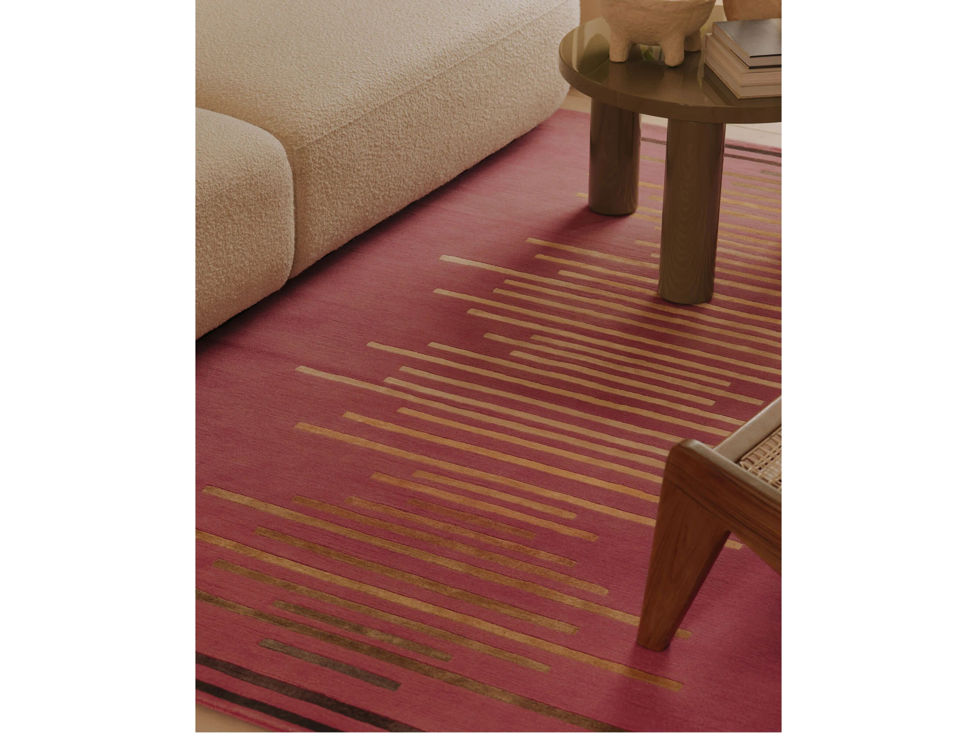 Изготовленный на заказ шерстяной и шелковый ковер ручной работы Deirdre Dyson Graduation ARCH-00066503 - Вид №3