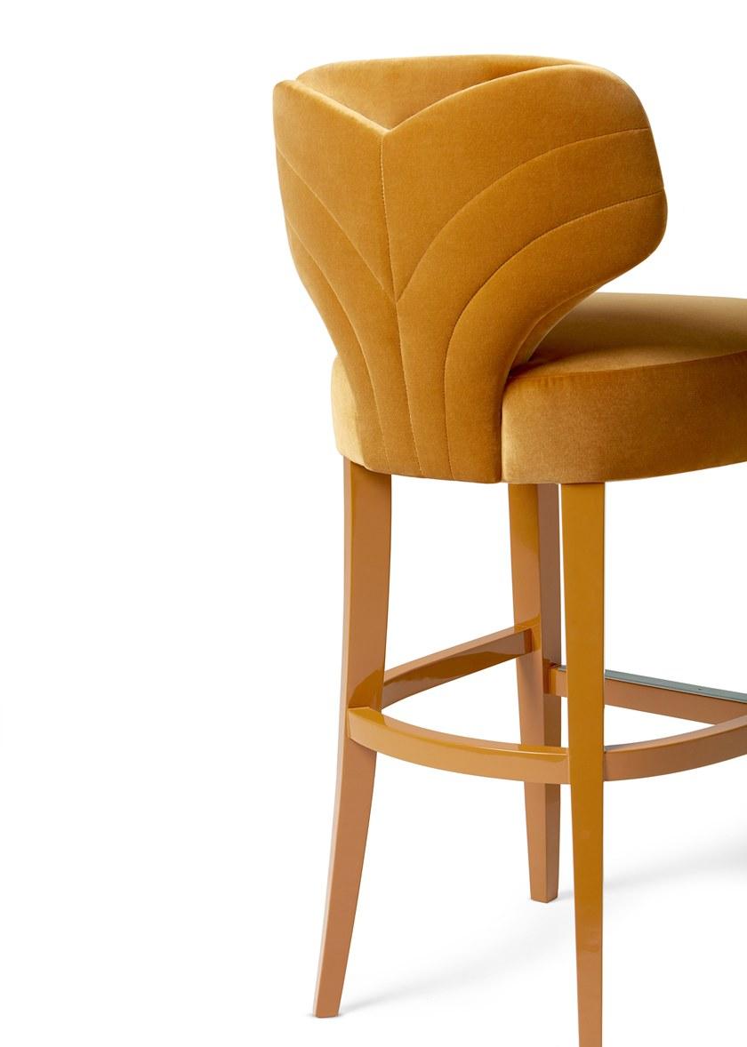 Munna Высокий табурет с тканевой обивкой Fetiche sun-id-1508425 - Вид №7