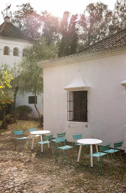 iSimar Штабелируемый садовый стул из стали Mallorca 9135 - Вид №3