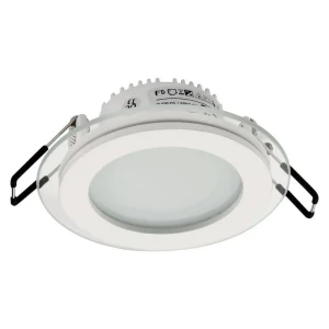 91355163 Светильник точечный встраиваемый светодиодный Horoz electric HRZ33002829 1.5 м² под отверстие 7.3 см цвет белый STLM-0913578
