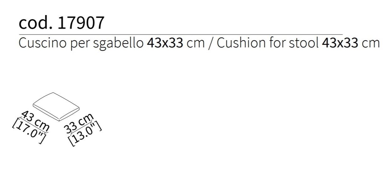 Табурет из массива дерева Frigerio Хули ARCH-00066197 - Вид №6