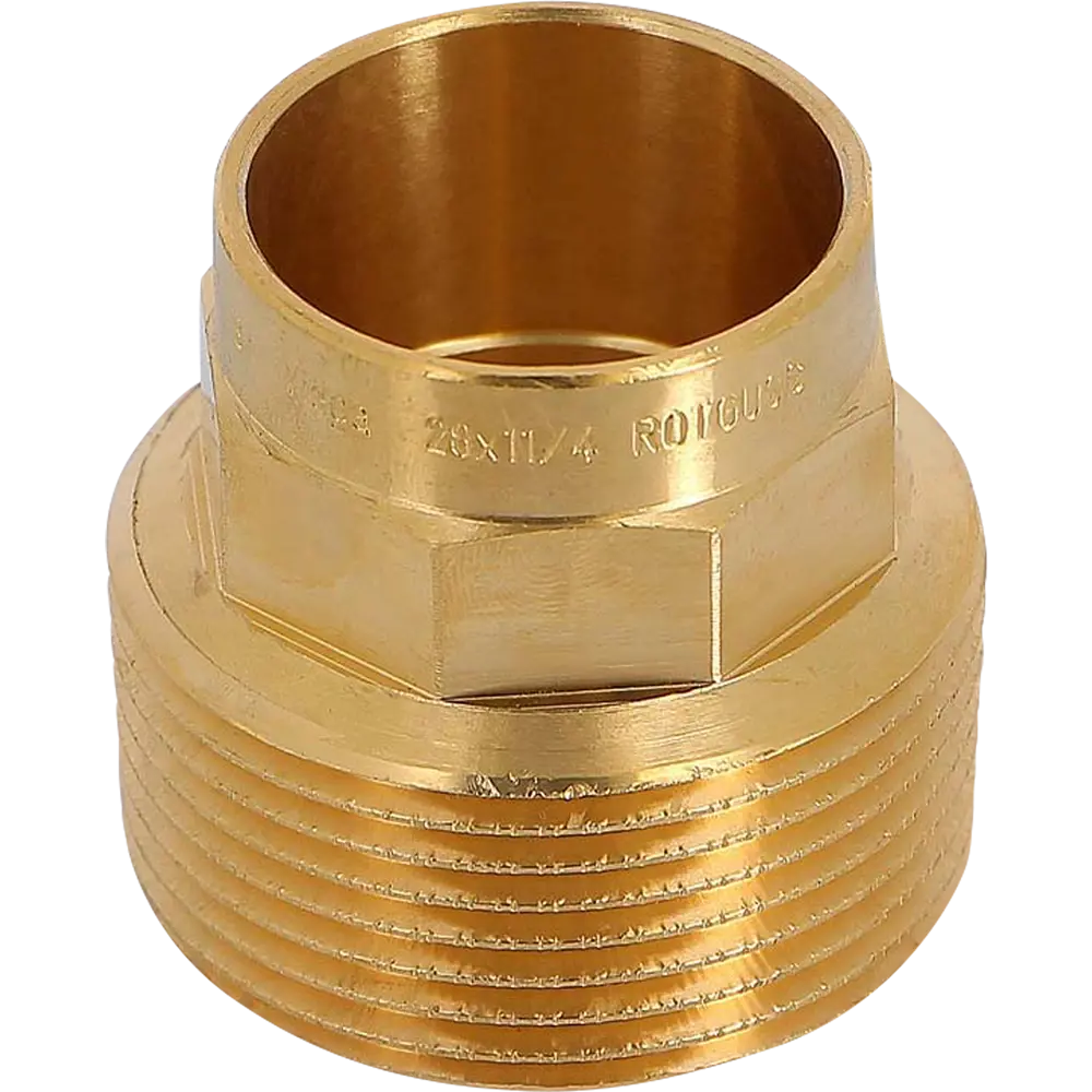 Муфта пайка Viega наружная резьба 28 ммx1.1/4" медь 105839 82411245 STLM-2185568 