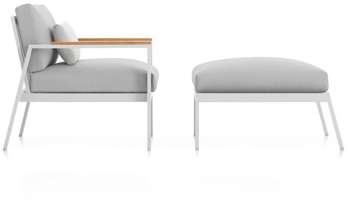 GANDIABLASCO Кресло из ткани с подлокотниками Timeless sun-id-1393750 - Вид №5