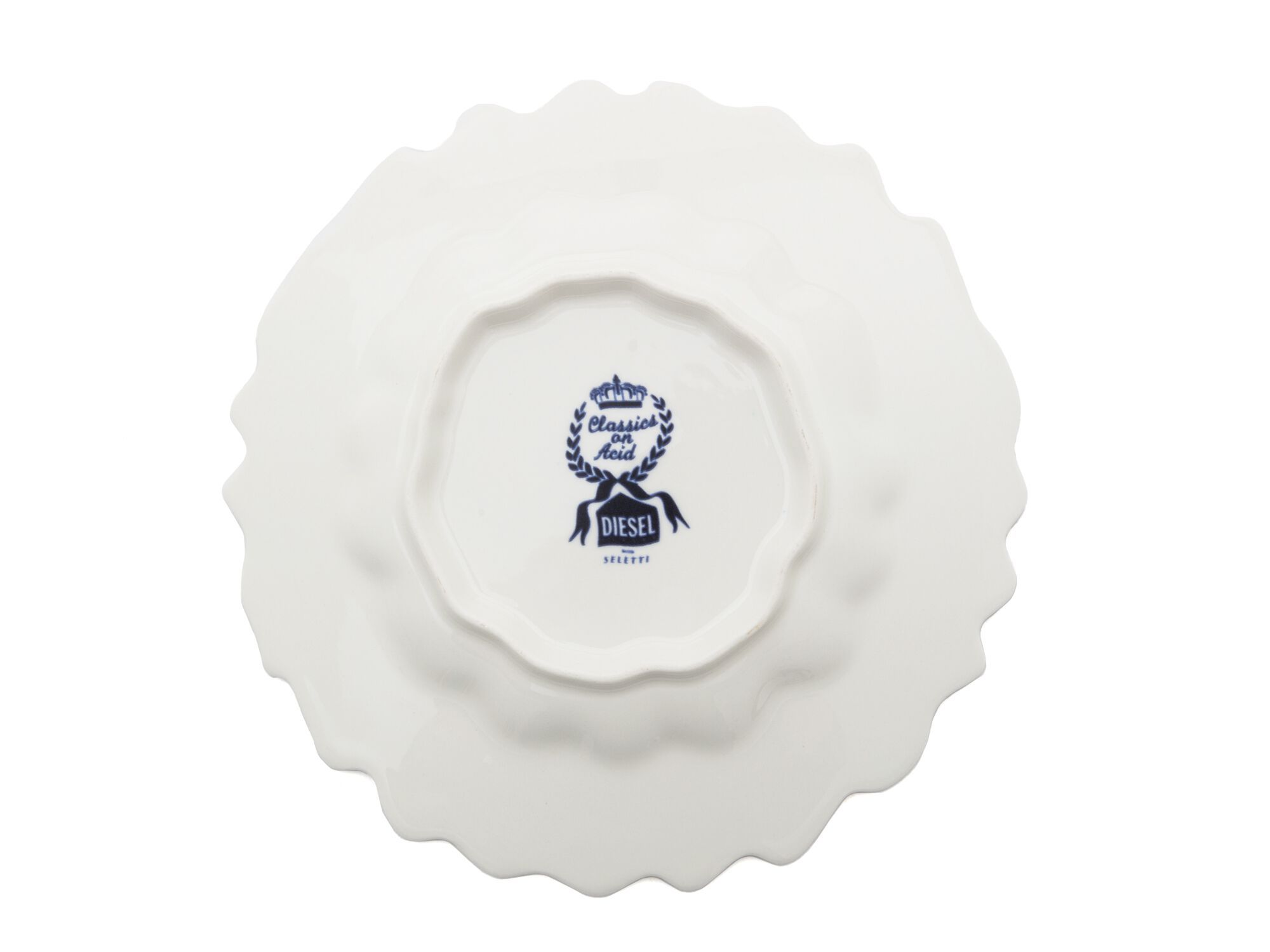 Фарфоровая десертная тарелка Seletti Классика с кислотой ARCH-00145227 - Вид №1
