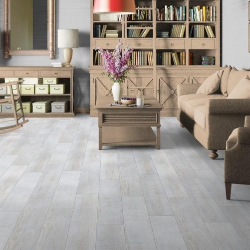 Виниловый ламинат Tarkett Lounge Nordic Дуб с брашью (Текстурированная) 914,4х152,4/101,6 мм 1000901232 - Вид №9