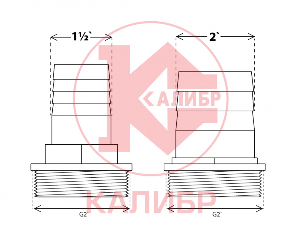 75104 Калибр Насос фекальный  Калибр НПЦ-1800НФ  - Вид №4