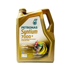 91556557 Моторное масло Petronas Syntium 7000E синтетическое 0W40 5л STLM-1421101