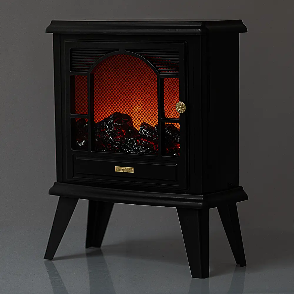 89367795 Светодиодный декоративный светильник-камин "Антарес" пластик белый 45x18x56см STLM-1496259 Santreyd  - Вид №1