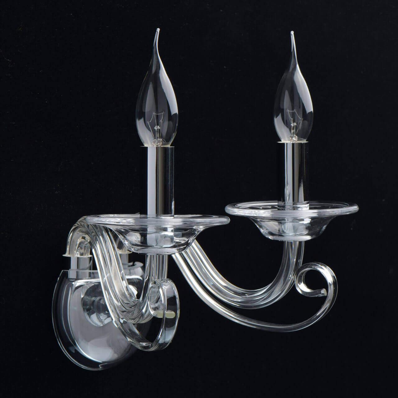 Бра настенное хром MW-Light "Элла" 483023402 MW-LIGHT СВЕЧА 00-3931509 Хром  - Вид №1