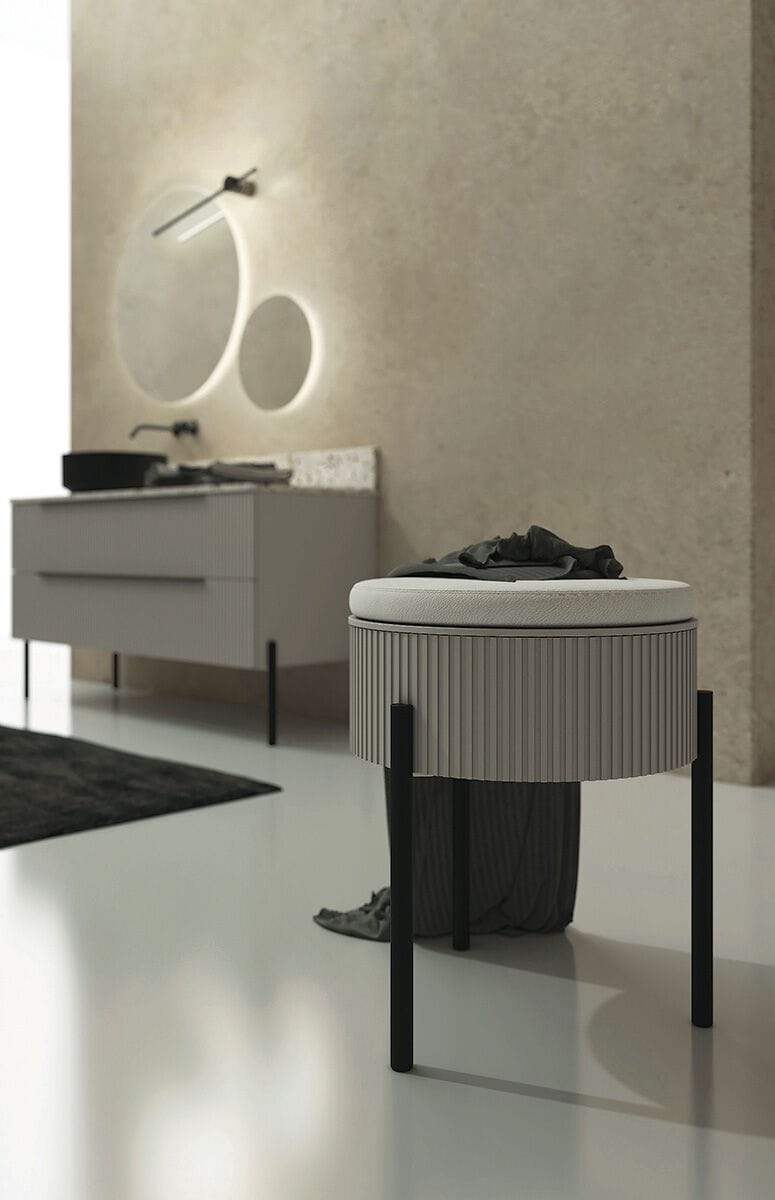 Деревянный напольный умывальник с ящиками LEGNOBAGNO Re-Stretch ARCH-00061863 - Вид №2