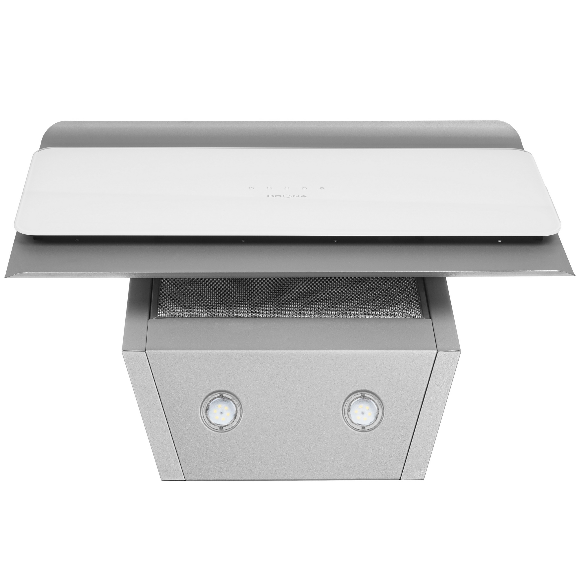 9054735 Вытяжка наклонная KRONA URAN 600 DN 4S белый/серебристый STDN-0149973 - Вид №6
