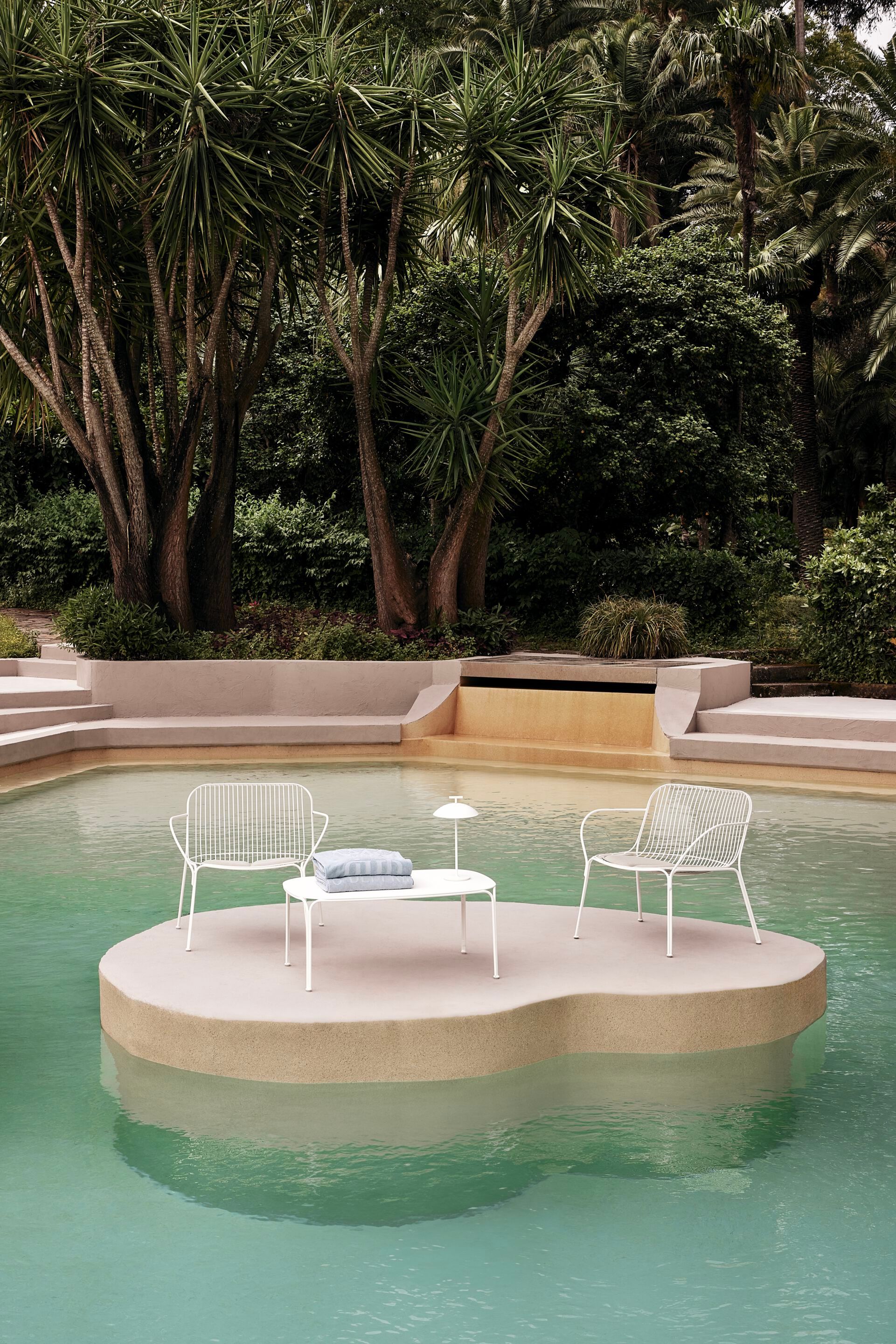 Садовое кресло из оцинкованной стали с подлокотниками Kartell Hiray ARCH-00023040 - Вид №65