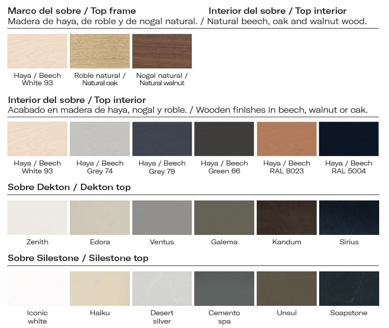 Круглый стальной стол с порошковым покрытием Vergés Mim ARCH-00091563 - Вид №7