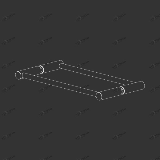 Двухсторонняя ручка для стекла душевой кабины  STE34 CEADESIGN 