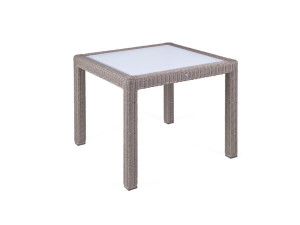 68.00.0510 Стол Bellini Koala - стеклянная поверхность - 90 x 90 Mbm