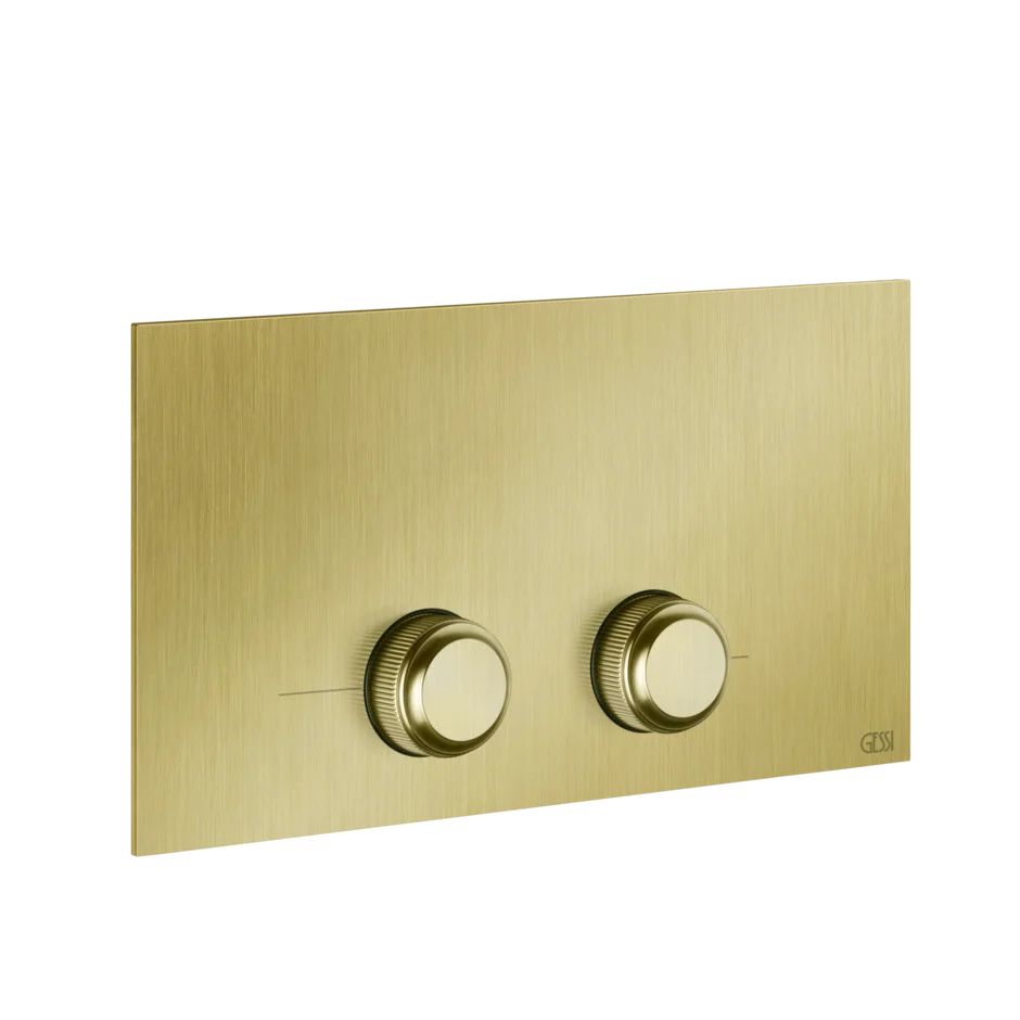 Запорная пластина 54653 716 Gessi Venti20 PVD С ЗОЛОТОЙ ЩЕТКОЙ 54653716