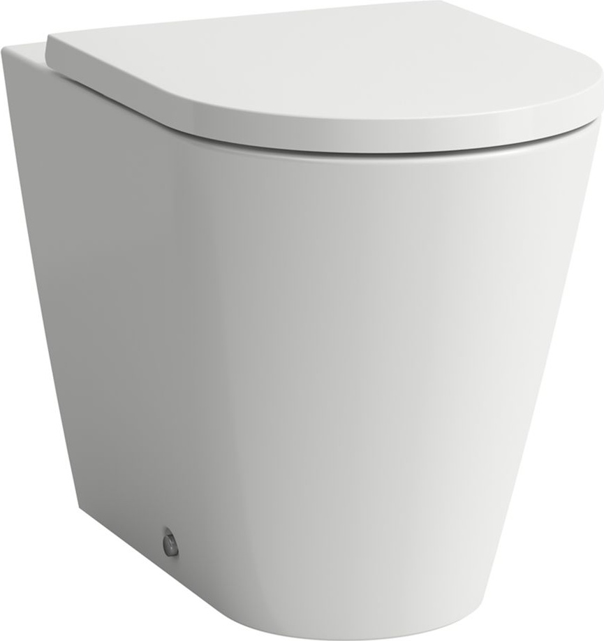 H8233377590001 Напольный унитаз, безободковый смыв Rimless, выпуск горизонтальный/вертикальный LAUFEN PRO