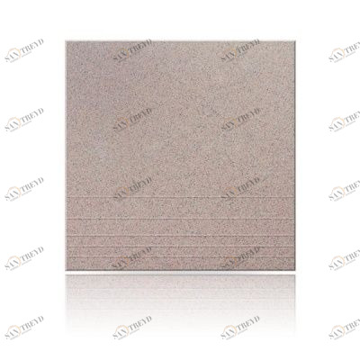 КЕРАМОГРАНИТ 300Х300Х8 СТУПЕНИ РОЗОВЫЙ U112M STAGE Уральский гранит U112MSTAGE