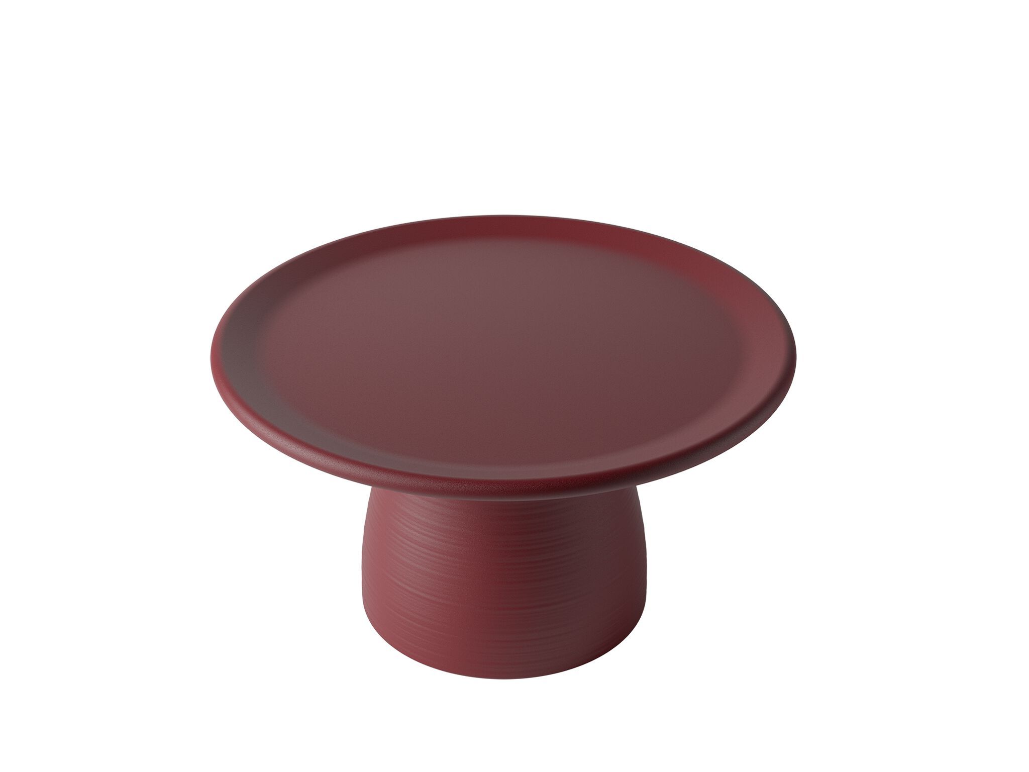 Полиэтилен низкий круглый журнальный столик Qeeboo Toto, Totino, Tata ARCH-00029529 - Вид №8