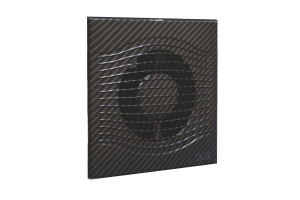 15772763 Осевой вытяжной вентилятор с обратным клапаном 4C D 100 black carbon 87-996 ERA SLIM