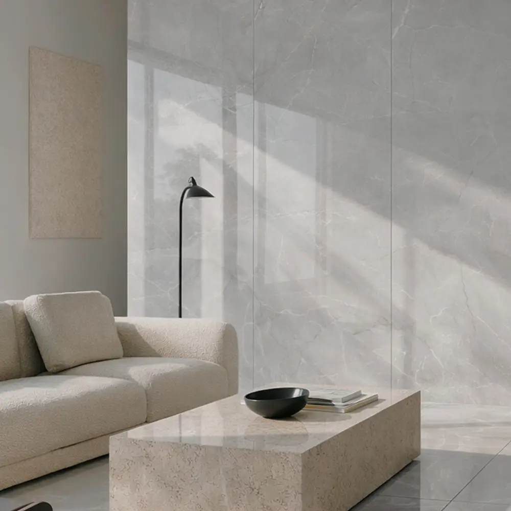 Глазурованный керамогранит Abgres Armani 60x120 см 1.44 м² глянцевый цвет серый 89461704 STLM-2106190 Santreyd