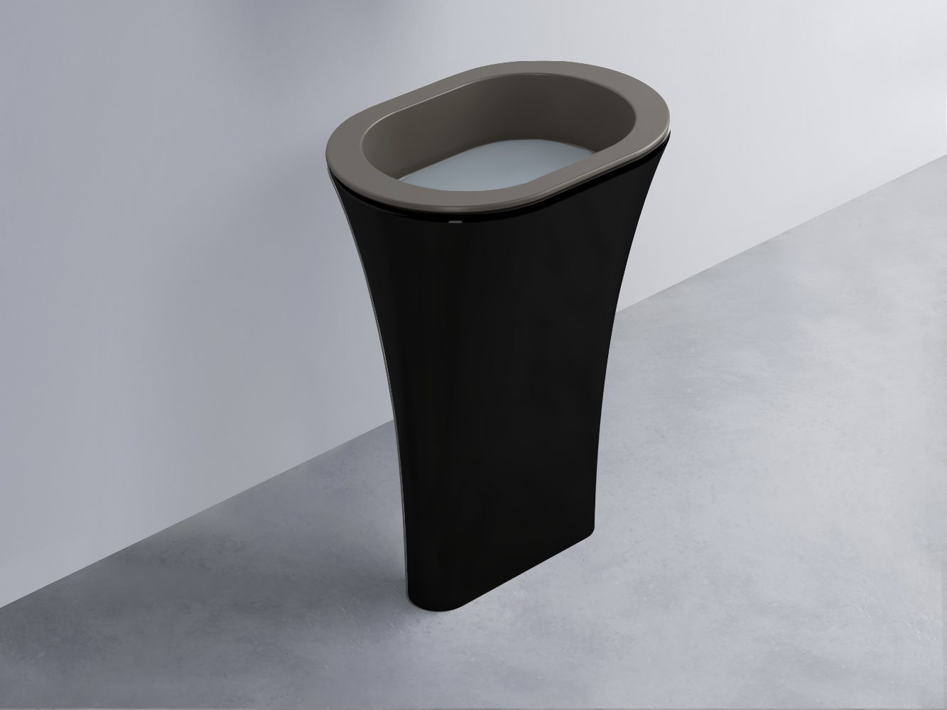 AMLA65-FN+AMPILO-BR+AMCOLO-N Раковина Amedeo Ovale отдельностоящая cielo Enjoy + Amedeo Ceramica Cielo