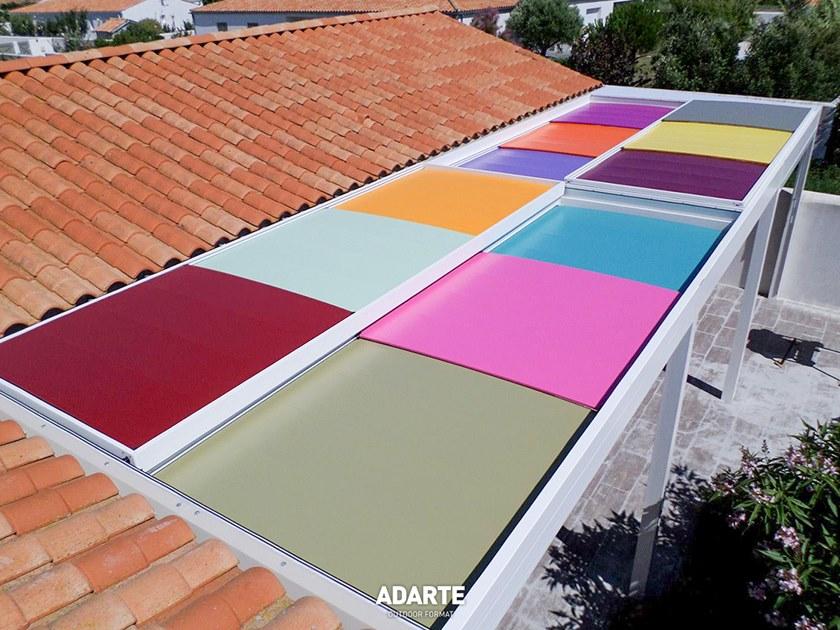 ADARTE Пергола с раздвижными алюминиевыми панелями  A501  - Вид №6