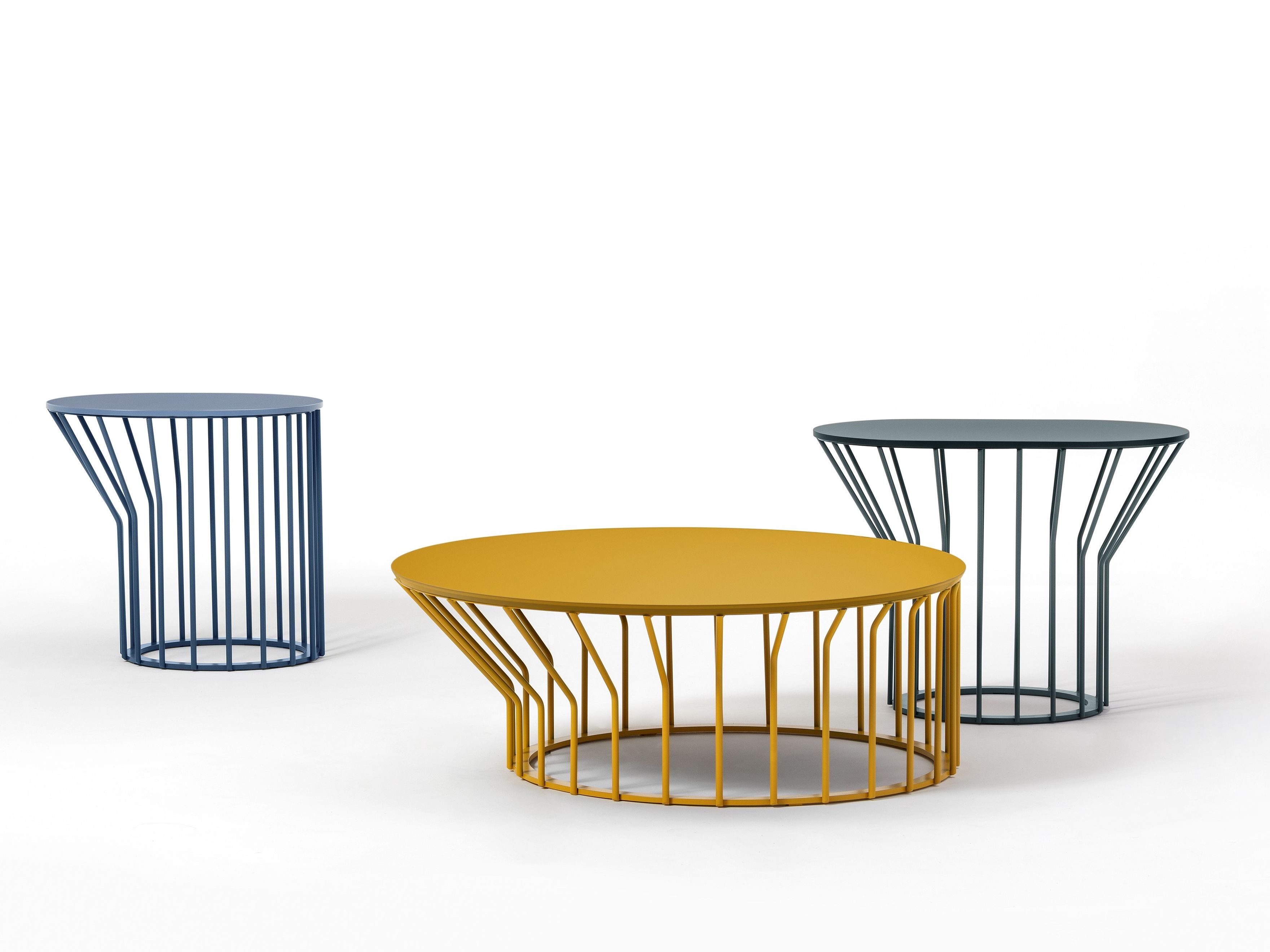 Низкий металлический журнальный столик для гостиной TrabA' JUMP ARCH-00143533 - Вид №2