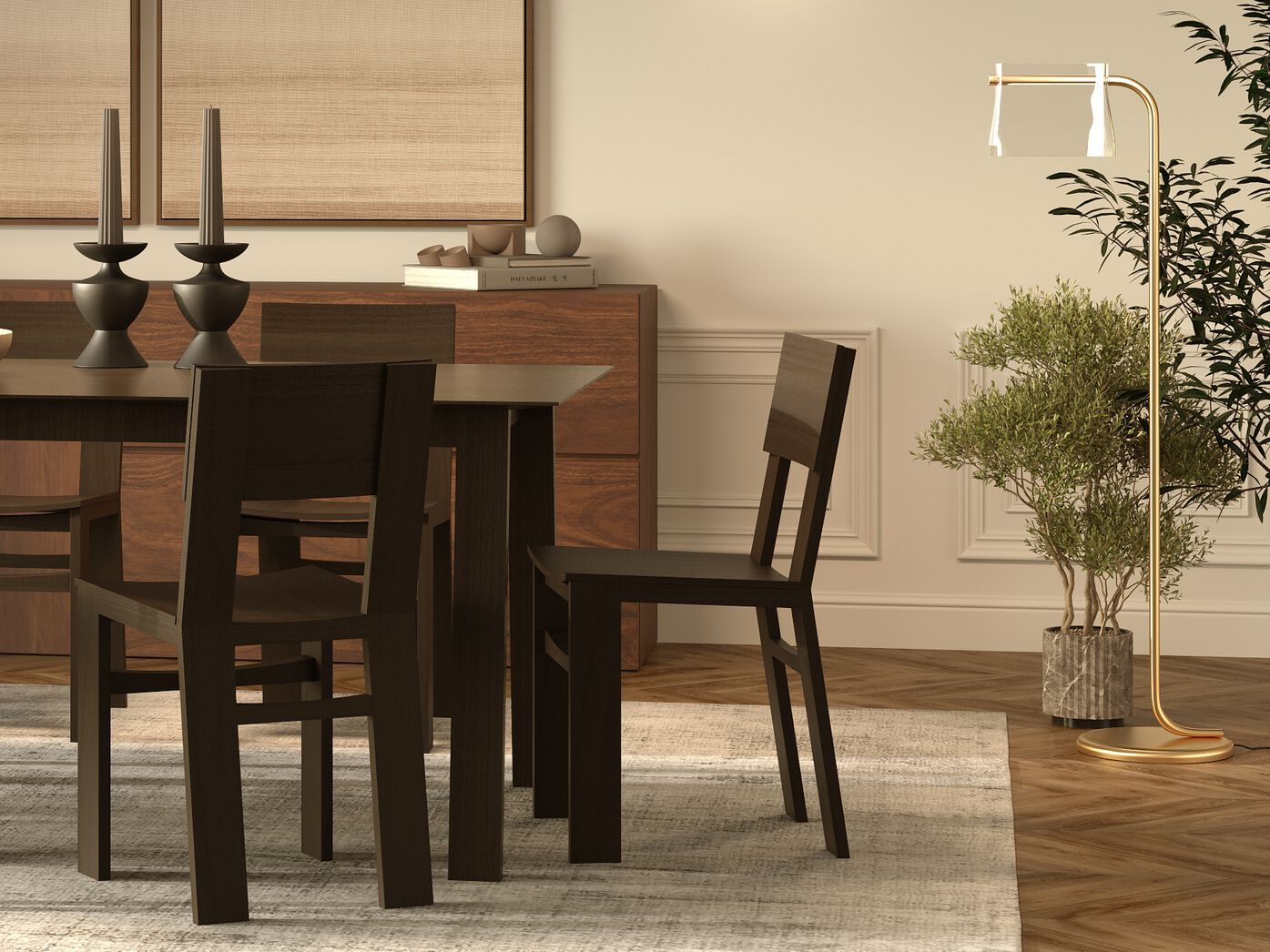 Латунь светодиодный торшер Maytoni кабаре ARCH-00073775 - Вид №3