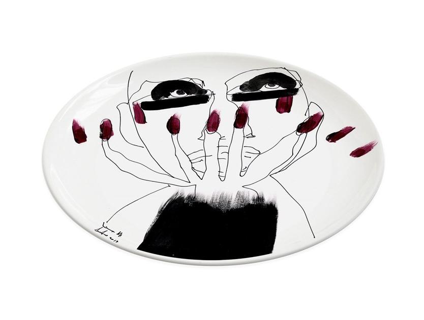 Kiasmo Керамическая тарелка Mirror K+mm2 - Вид №1