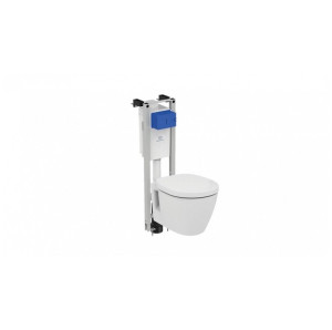 90729487 Комплект инсталляция с унитазом W220101 цвет белый STLM-0358043 IDEAL STANDARD