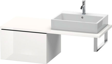 LC583301111 Шкафчик для консоли L-Cube #LC5833 620 x 547 мм Кашемировый дуб Duravit - Вид №2