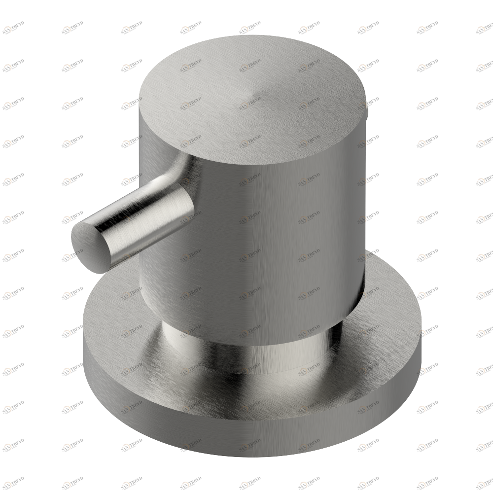 G5B-6533 Mitigeur thermostatique sur gorge avec croisillon et rosace de style Thg-paris Nano с рукоятками Матовый никель G5B-6533 CAT.C