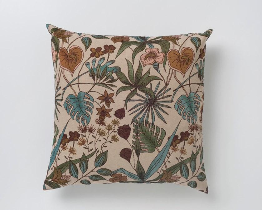 LA FABBRICA DEL LINO Подушка из льна с цветочными мотивами Decor sun-id-1494193 - Вид №3