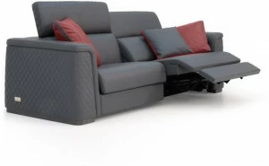 Tonino Lamborghini Casa Кожаный диван-кресло с шезлонгом Park avenue