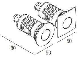 Flexalighting Напольная светодиодная лестница из анодированного алюминия sun-id-1348586 - Вид №2