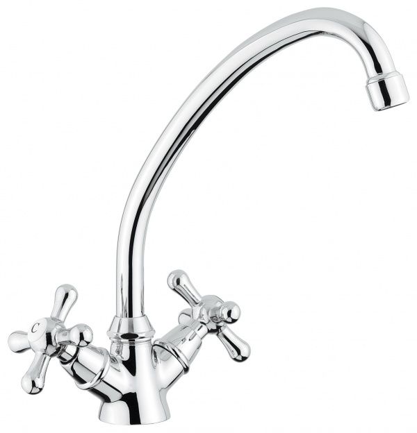 17207CR Смеситель Stella 17207 для кухни, цвет хром EMMEVI