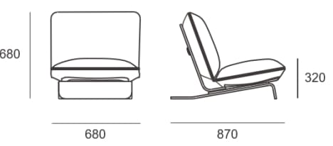 Кожаное кресло яка KVN Design Furniture Nomadic ARCH-00050964 - Вид №8
