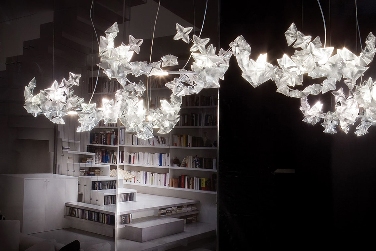Подвесной светильник Hanami Large Prisma от Slamp HAN78SOS0003LE000 SLAMP ДИЗАЙНЕРСКИЕ 243611 Прозрачный  - Вид №3