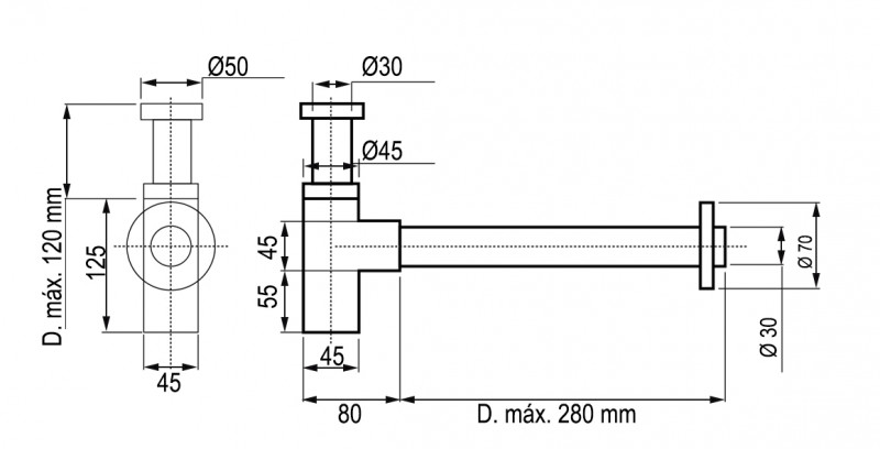 SFR Круглый сифон Plumbing Martí 1921 Marti 1921  - Вид №23