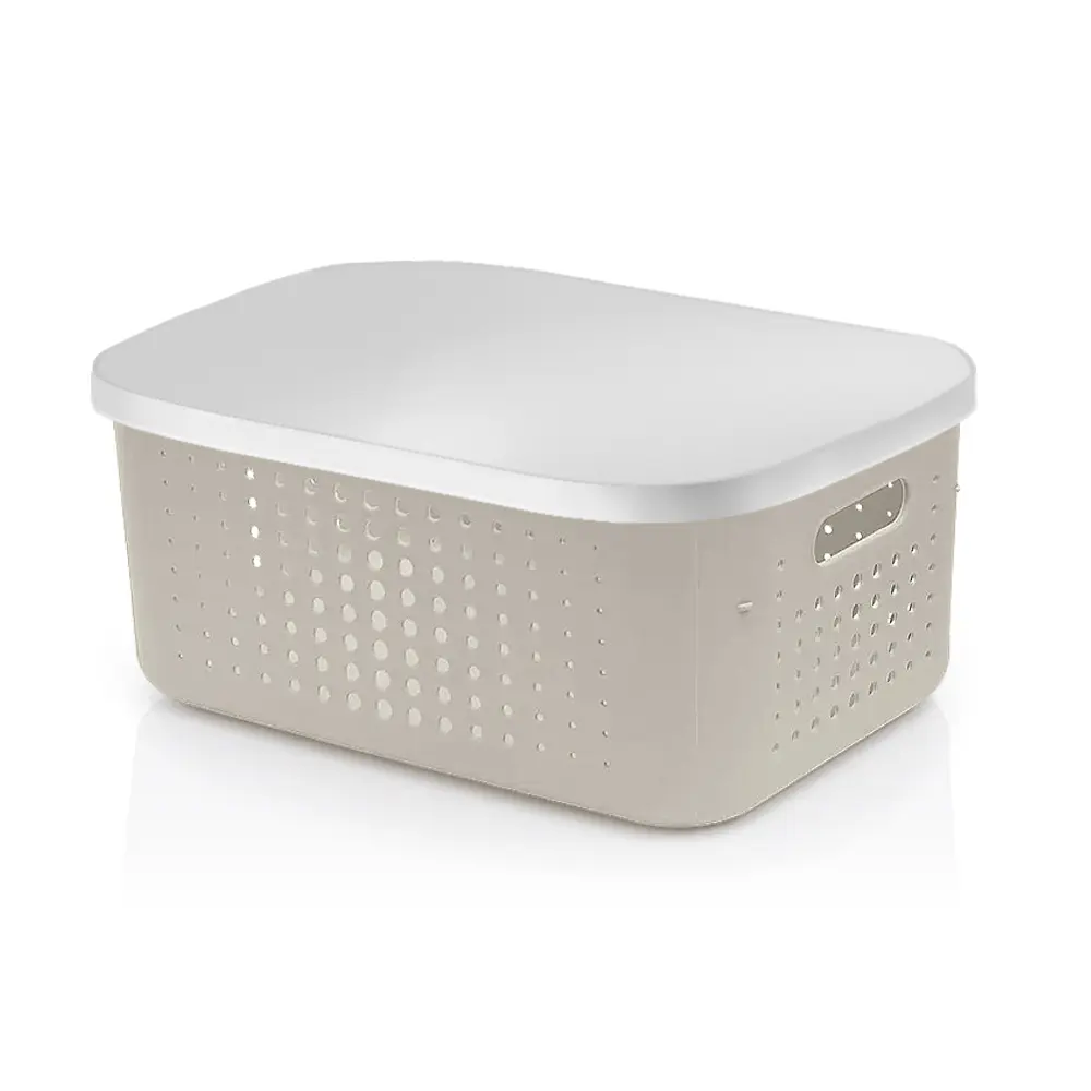 Корзинка для хранения Bubble 13.4 л 26.1x37.4x16.4 см цвет бежевый 89384361 STLM-2161076 Santreyd
