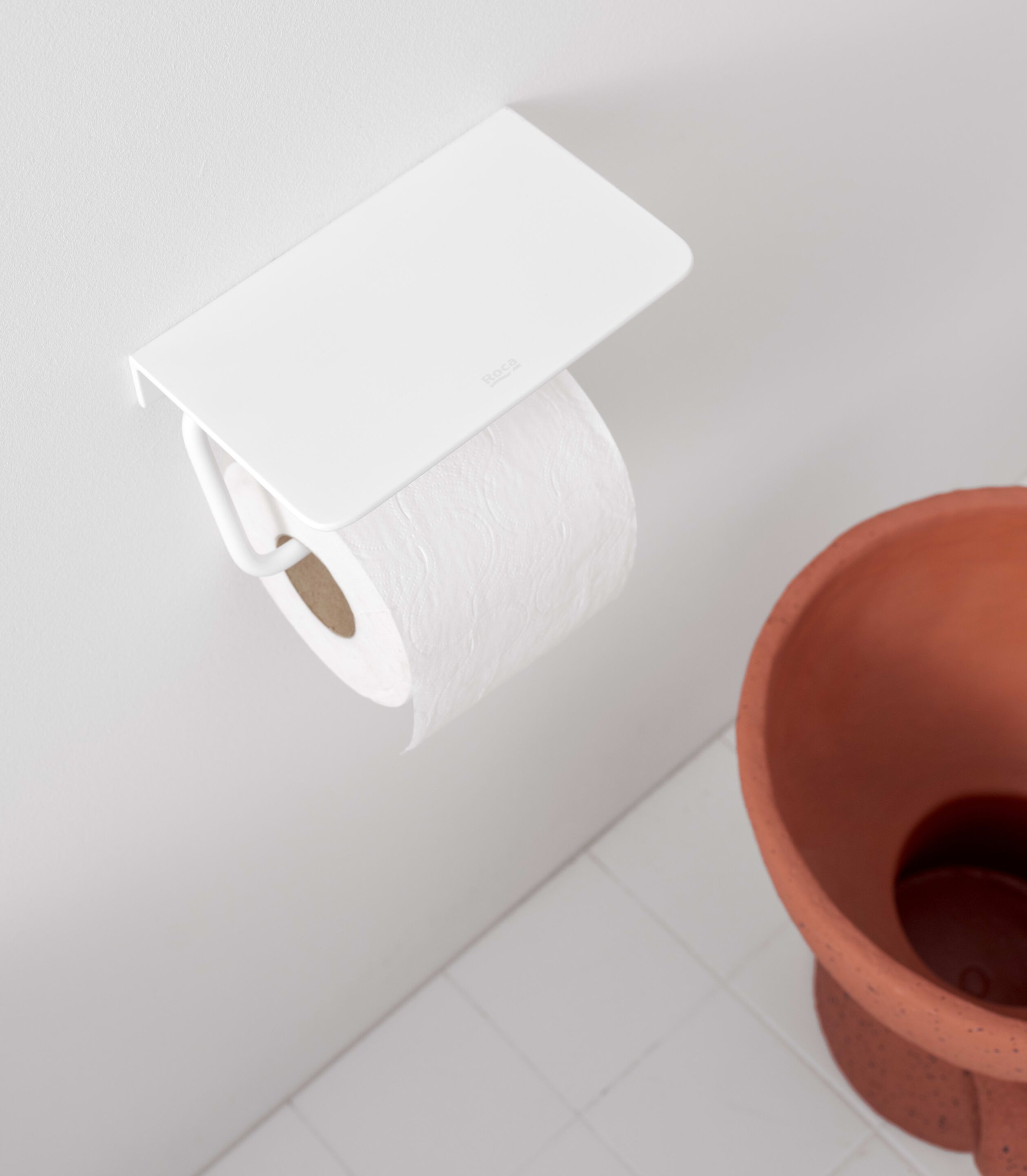 Металлический держатель рулона с полкой Roca Hotels ARCH-00152993 - Вид №7