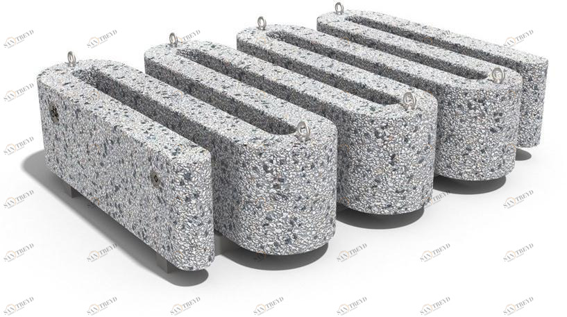 ENCHO ENCHEV - ETE Бетонные велосипедные стойки  166 