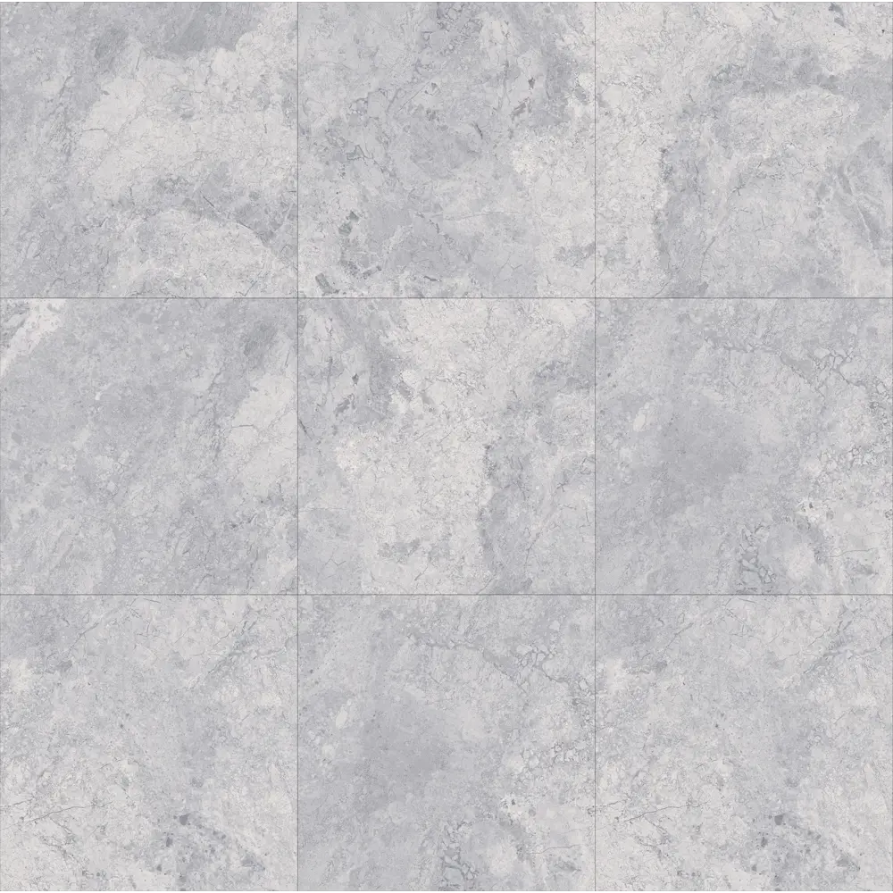 Глазурованный керамогранит Berline Gris Lapp 60x60 см 1.44 м² лаппатированный цвет серый 89458747 STLM-2053663 Santreyd - Вид №2