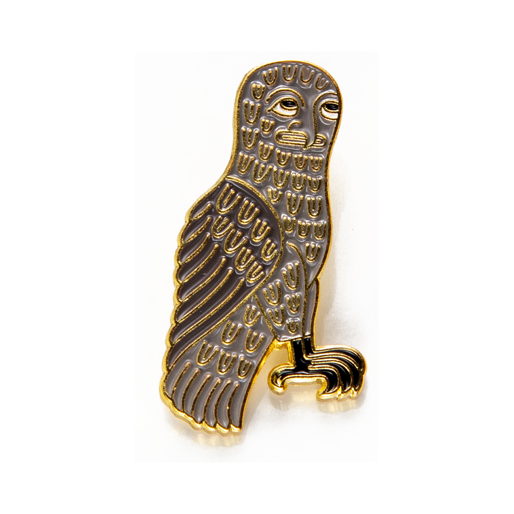 1086581 Значок эмалированный №41 Сова Santreyd 