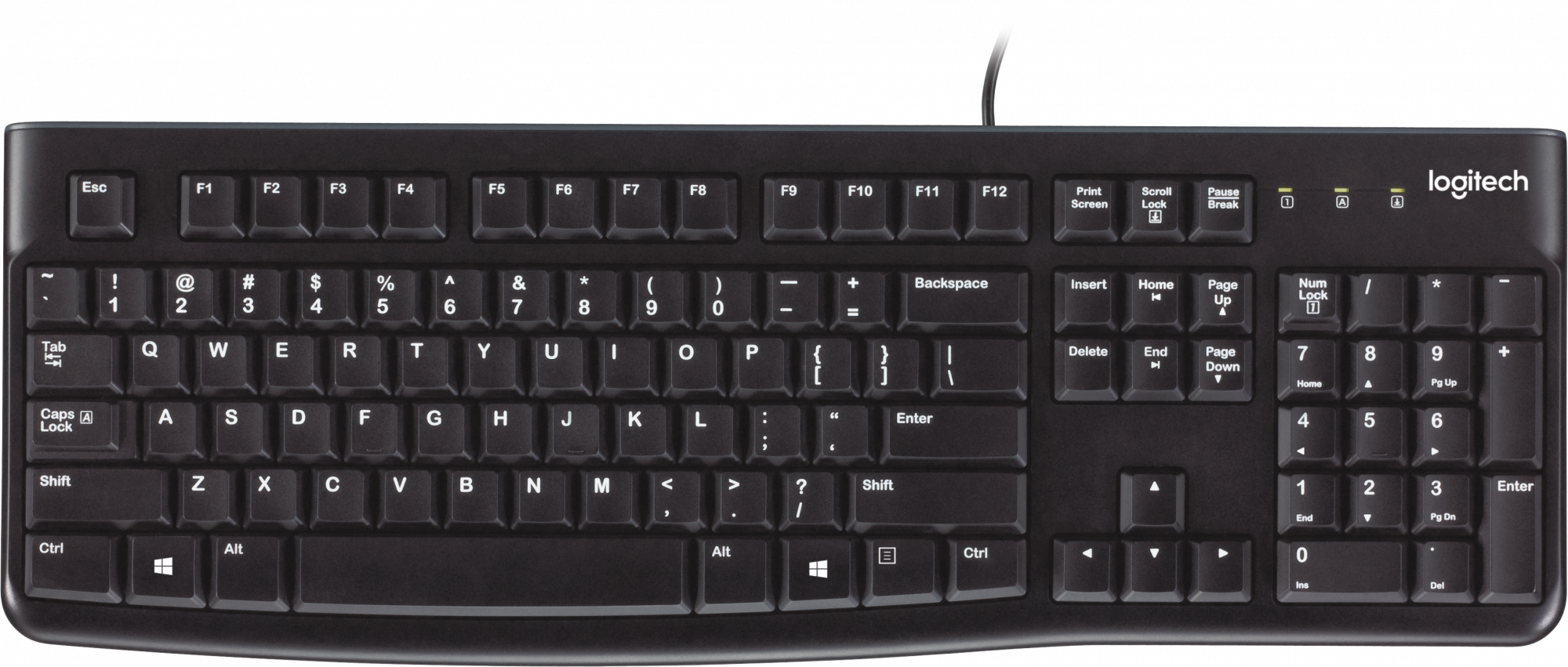 920-002522 Keyboard k120 (usb, waterproof, low profile) oem Logitech Santreyd 