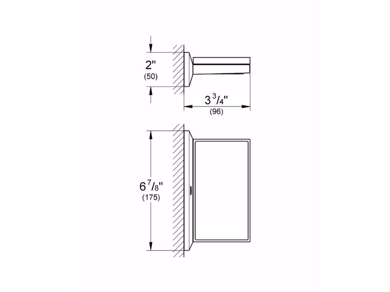 Мыльница / полка для ванной Grohe Allure Brilliant ARCH-00128795