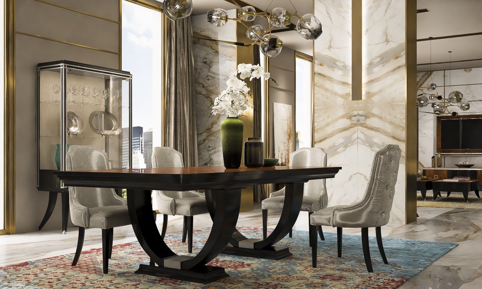 Деревянная витрина со встроенным освещением GUERRA VANNI ARCH-00053426 - Вид №6